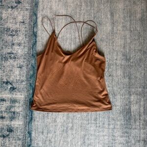 Gaze Brown Camisole Top